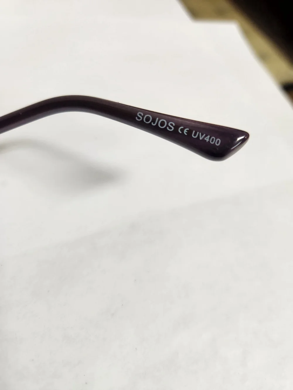 Oversized Cat-Eye Sunglasses for Women in Purple